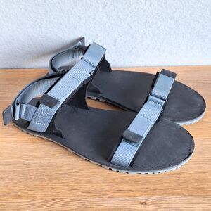 Xero Shoes D-Trail Sandals Men 11 Black Blue Minimalist Hiking Outdoor Trail